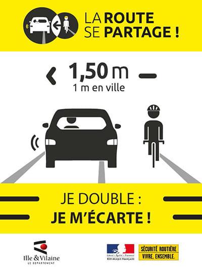 La route se partage