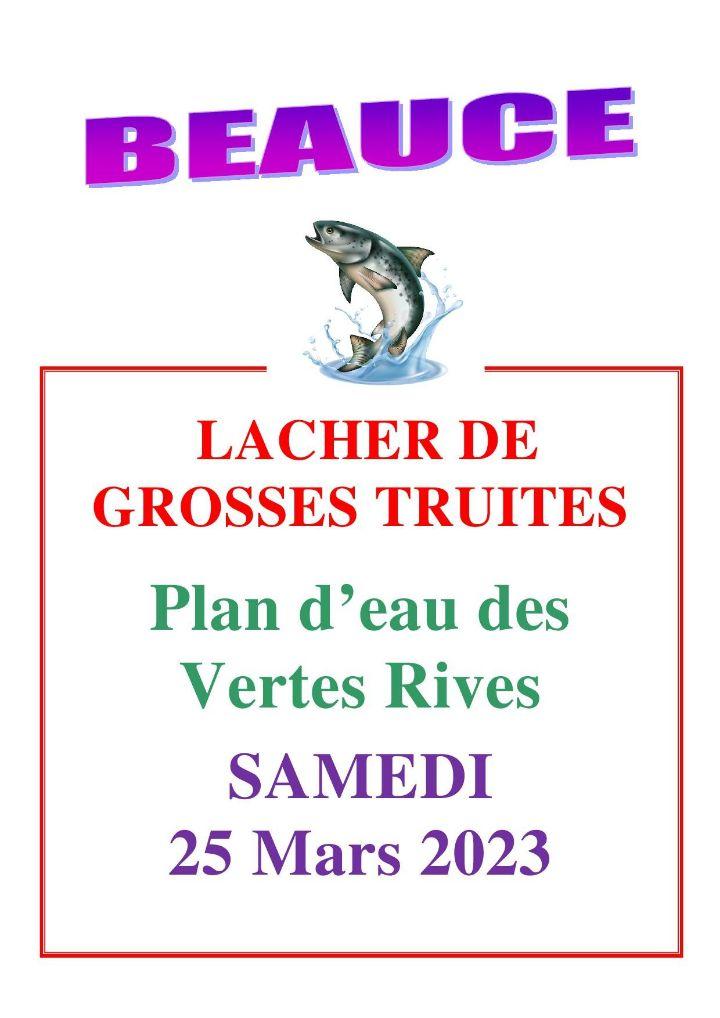 Lacher de truites